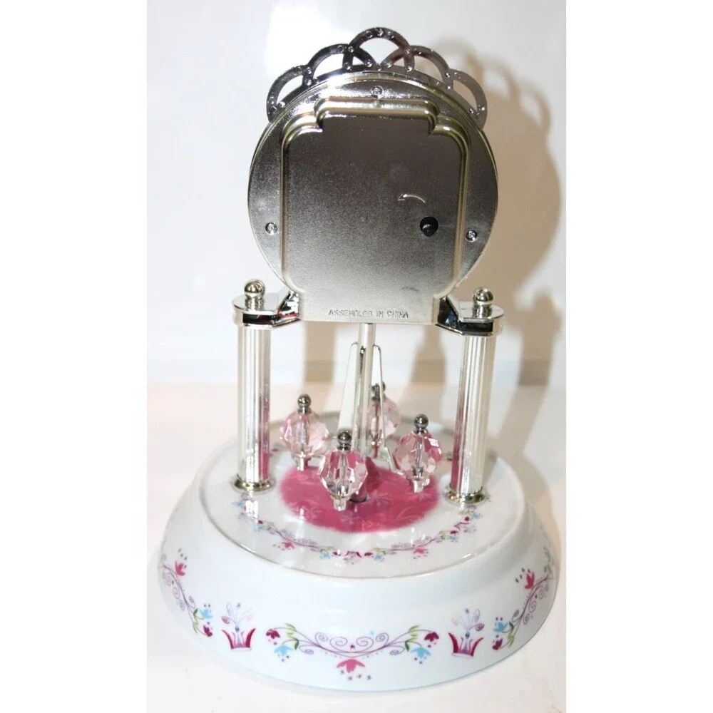 Barbie Swan Lake 2003 Mattel Genuine Porcelain Clock Princess Odette Ballet Deco